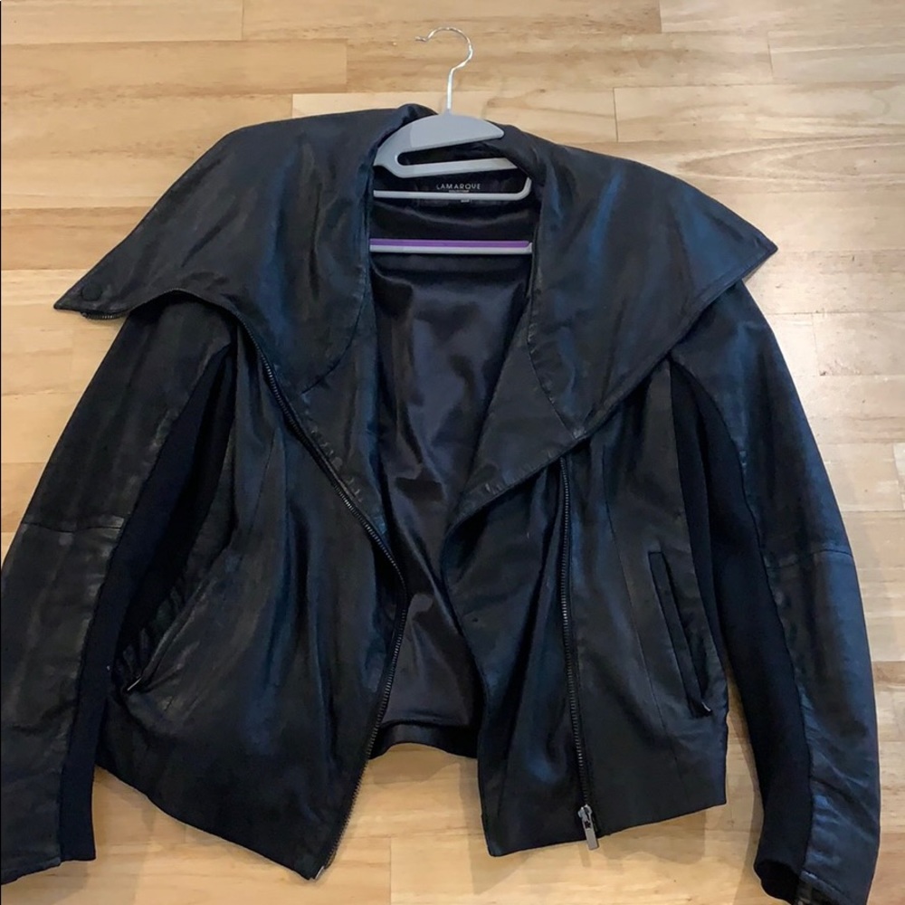 Leather jacket
